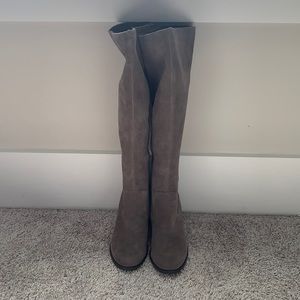 Sole society tall wedge boots never worn